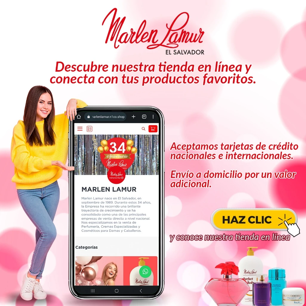 Pieza sobre tienda en línea para Marlen Lamur