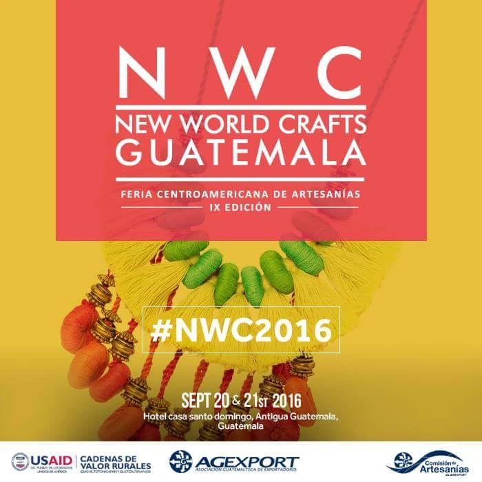 Pieza de feria de artesanías 2016 para New World Crafts Guatemala