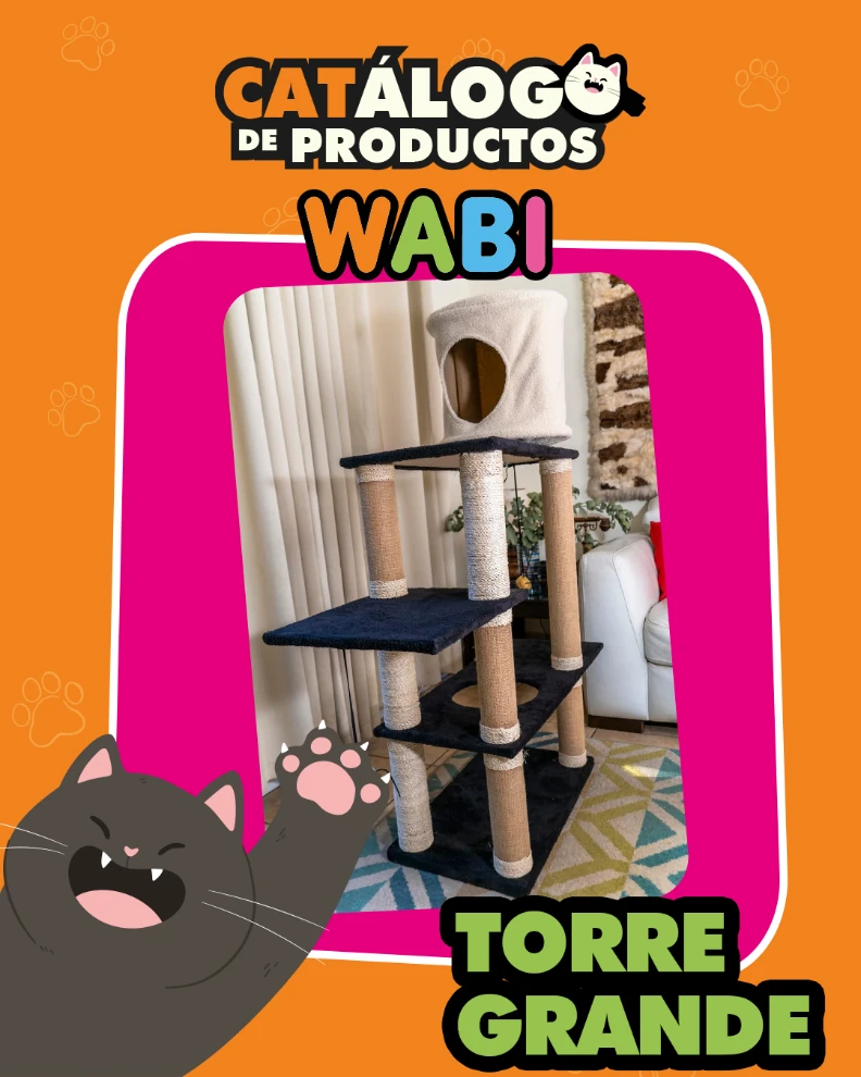 Catálogo de productos: torre grande para WABI